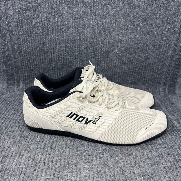 Inov-8 Bare-XF 210 V3 Ivory Cream White Athletic Barefoot Trainer Shoes Mens 14